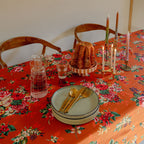 Nappe Carrée En Coton Mia Orange