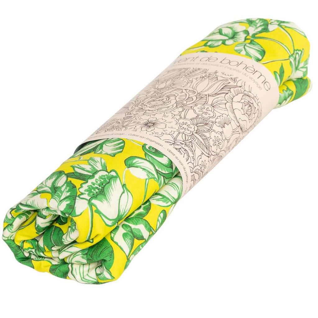 Nappe En Coton Aponi Jaune