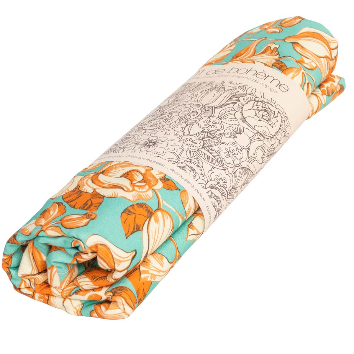Nappe En Coton Aponi Orange