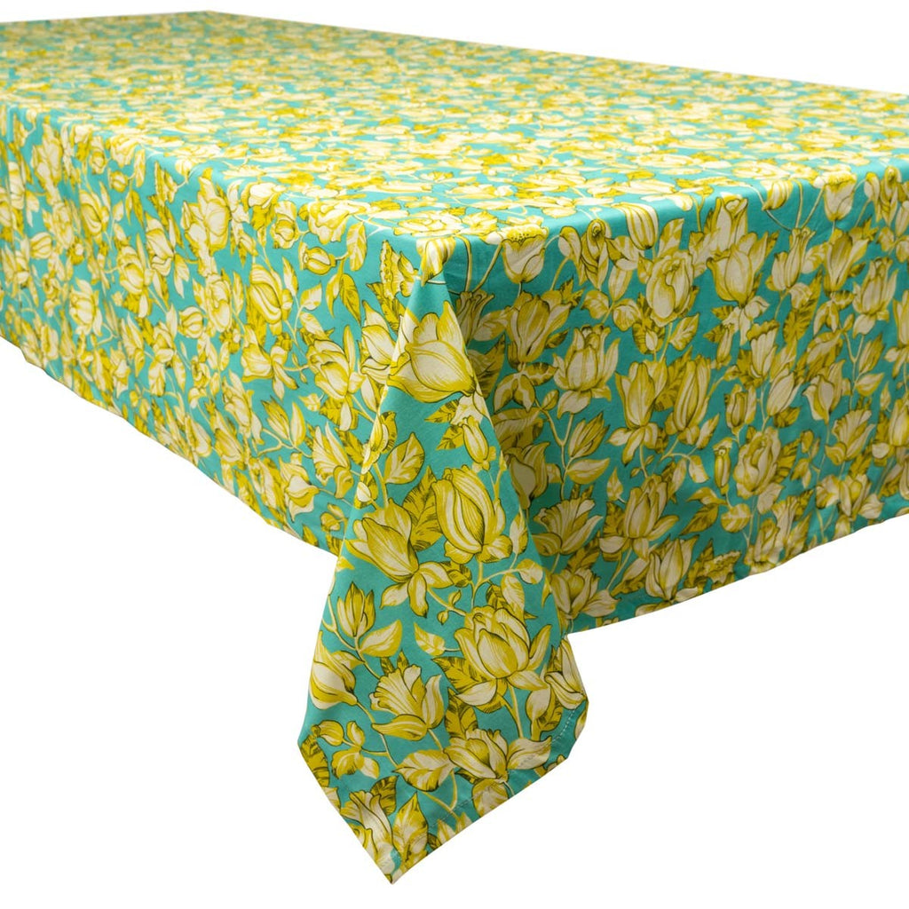 Nappe En Coton Aponi Turquoise