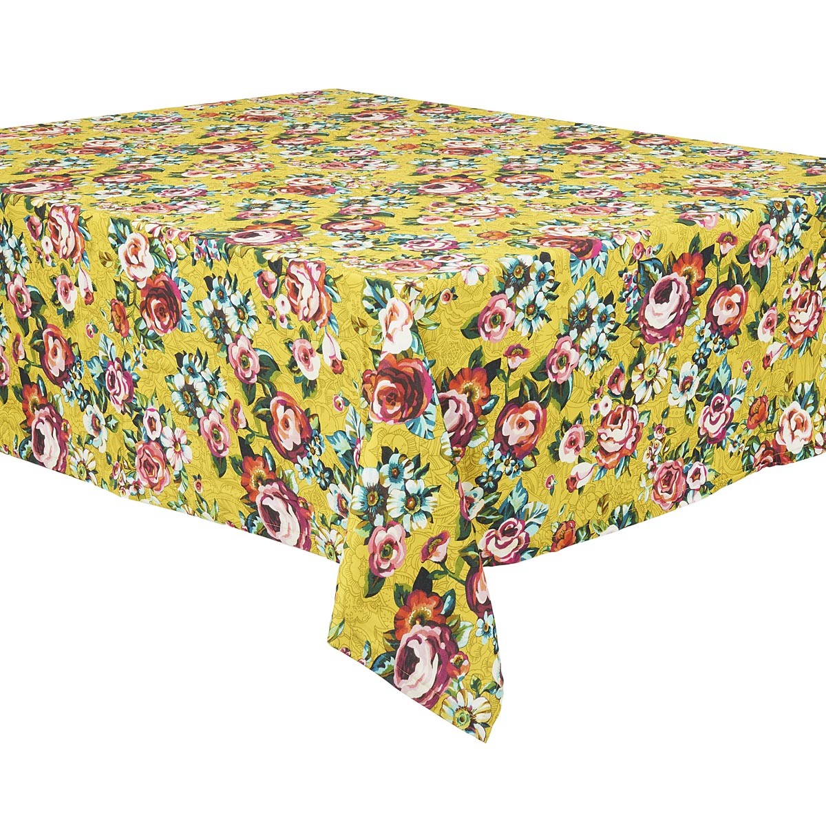 Nappe En Coton Devi Jaune