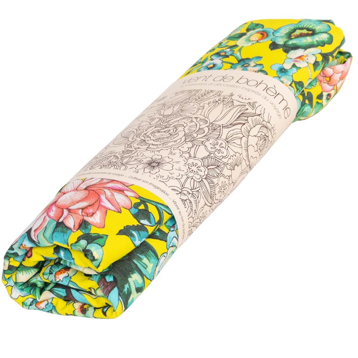 Nappe En Coton Nila Jaune