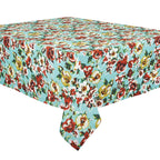 Nappe En Coton Rita Turquoise