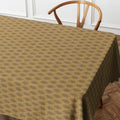 Nappe Rectangulaire En Coton Hindi Doré