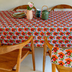 Nappe Rectangulaire En Coton Suzie Lila