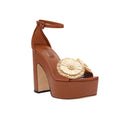 Narcissa Camello Platform Ankle Sandal