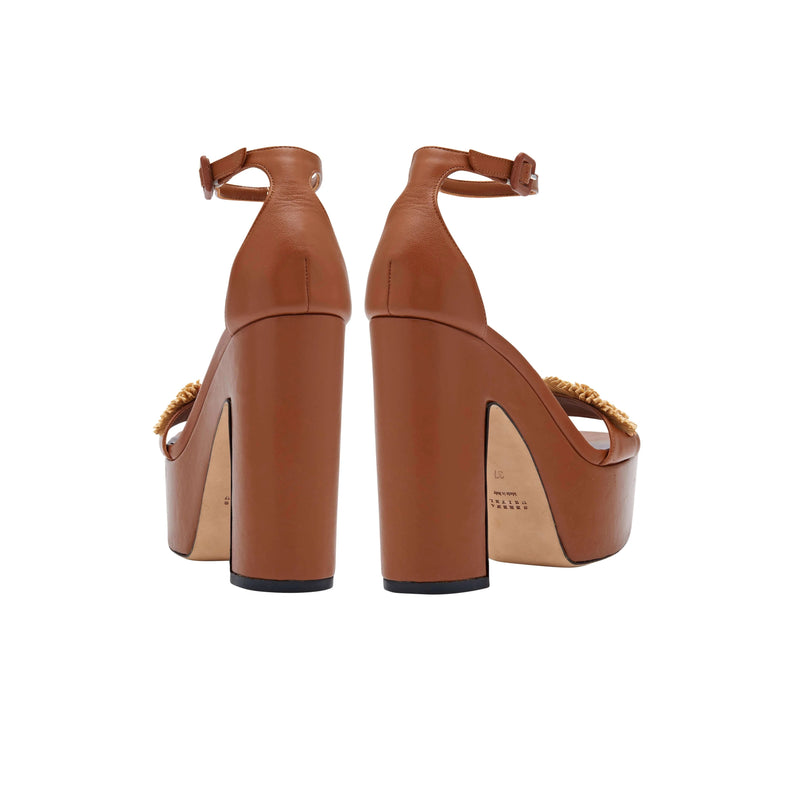 Narcissa Camello Platform Ankle Sandal