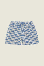 Short Navy Diamond Terry - Bleu