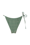 Bas De Maillot Tanga Pauline - Carreaux Vert