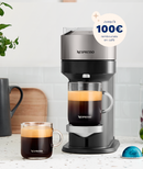 Vertuo Next Premium Chrome + Aeroccino 3 | Jusqu’à 100€ remboursé en café Nespresso - Machine Nespresso Magimix