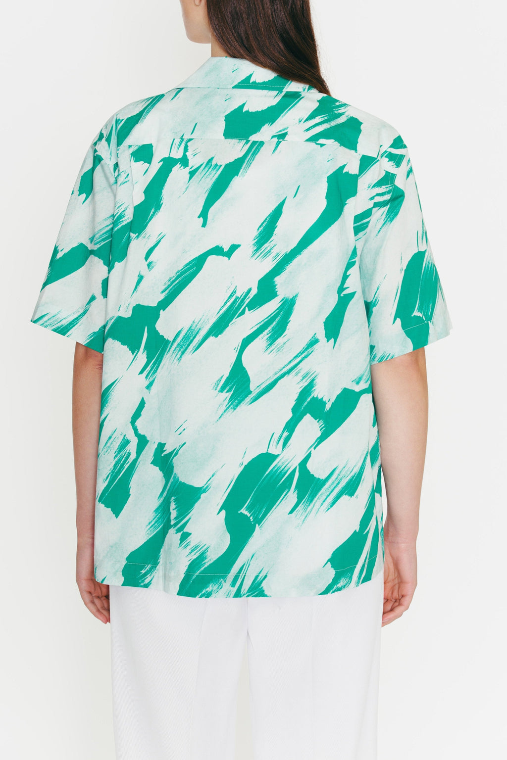 Margaux Lonnberg - Nevada Shirt - Green Paint