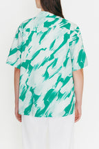 Margaux Lonnberg - Nevada Shirt - Green Paint