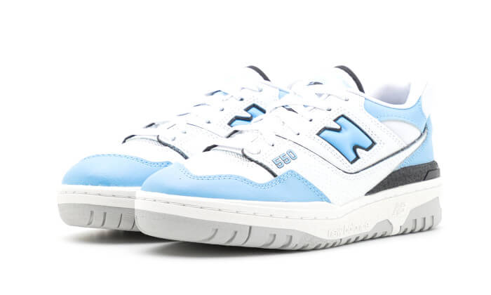 550 White Team Carolina - Bleu