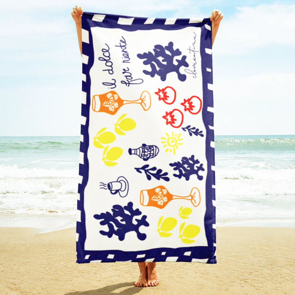 Serviette De Plage Dolce Far Niente