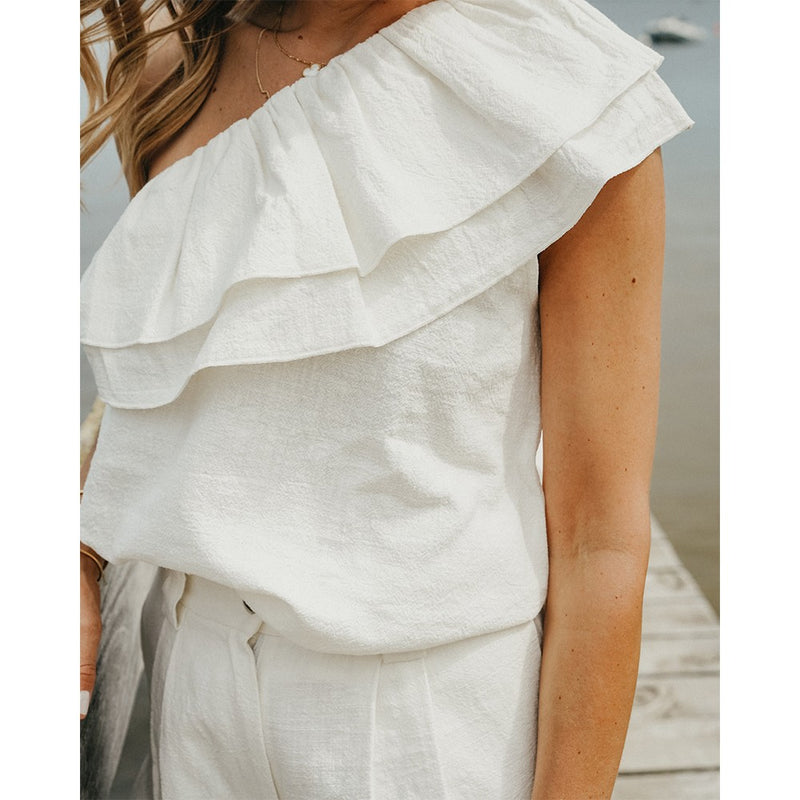 Seven August - Blouse New Tara - Lin Milk