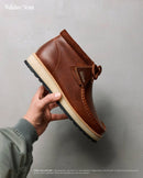 Wallabee Scout - Dark Tan Leather - Men's