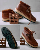 Wallabee Scout - Dark Tan Leather - Men's