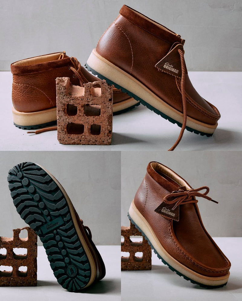 Wallabee Scout - Dark Tan Leather - Men's