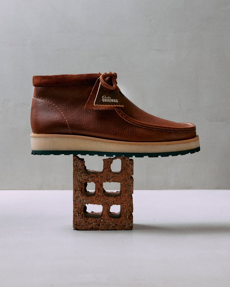 Wallabee Scout - Dark Tan Leather - Men's