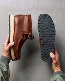Wallabee Scout - Dark Tan Leather - Men's