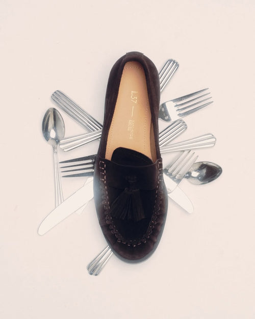 Mocassins Hold Me Close - Marron