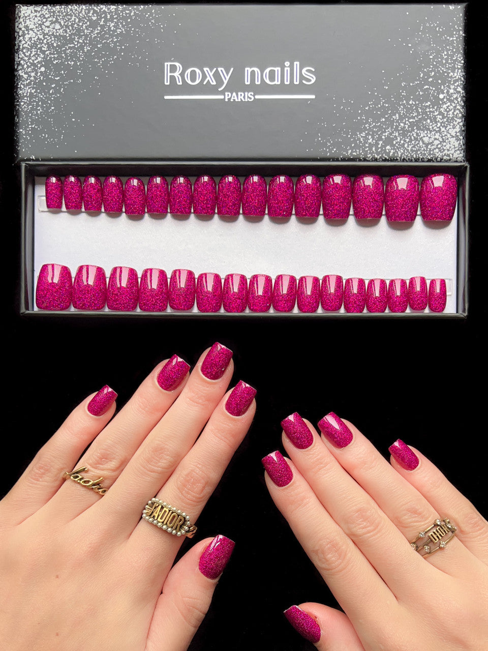 Faux Ongles - Night Orchid