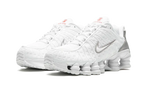 Shox Tl White Metallic Silver Max Orange - Blanc