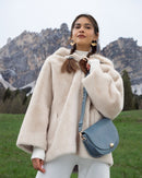 Sac Demi-Lune Noa Bleu Orage