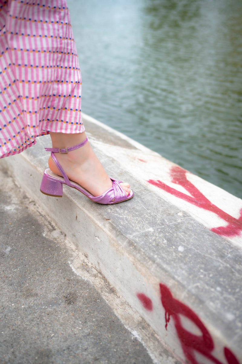 Naomi - Rosa metalizado