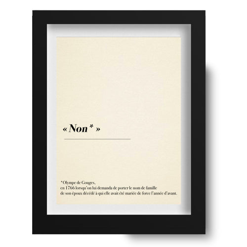 Non Olympe De Gouges