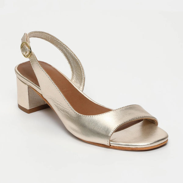 Sandalias de Tacón Nonnie - Gold