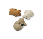 Juguetes De Baño Para Animales - Pack De 3 Nori - Classic / Oat Multi Mix