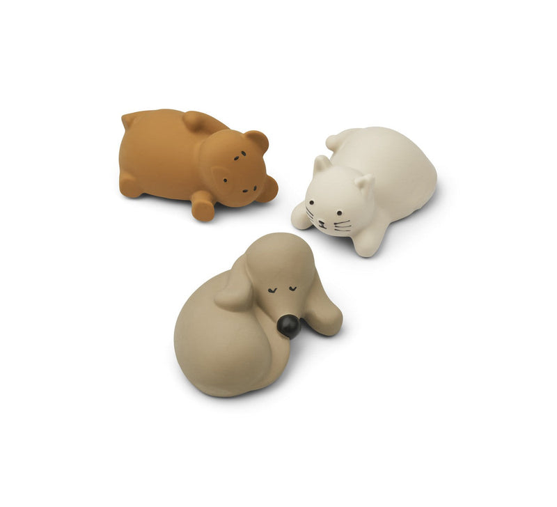 Pet Bath Toys - Pack of 3 Nori - Classic / Oat Multi Mix