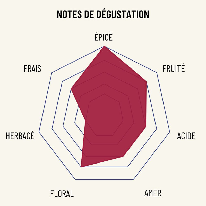 OSCO Le Rouge Ardent bio - apéritif sans alcool bio et fabriqué en France. Ses notes fruitées et épicées permettent de servir des cocktails sans alcool délicieux. Du caractère pour des cocktails sans alcool relevés !