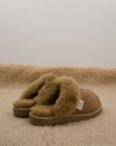 Paule Slippers - Shearling Skin - Camel - Women