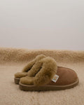 Paule Slippers - Shearling - Camel - Women