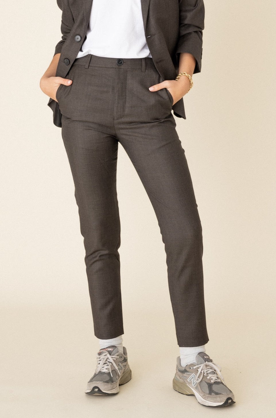 Pantalon Stockholm Brown Caviar