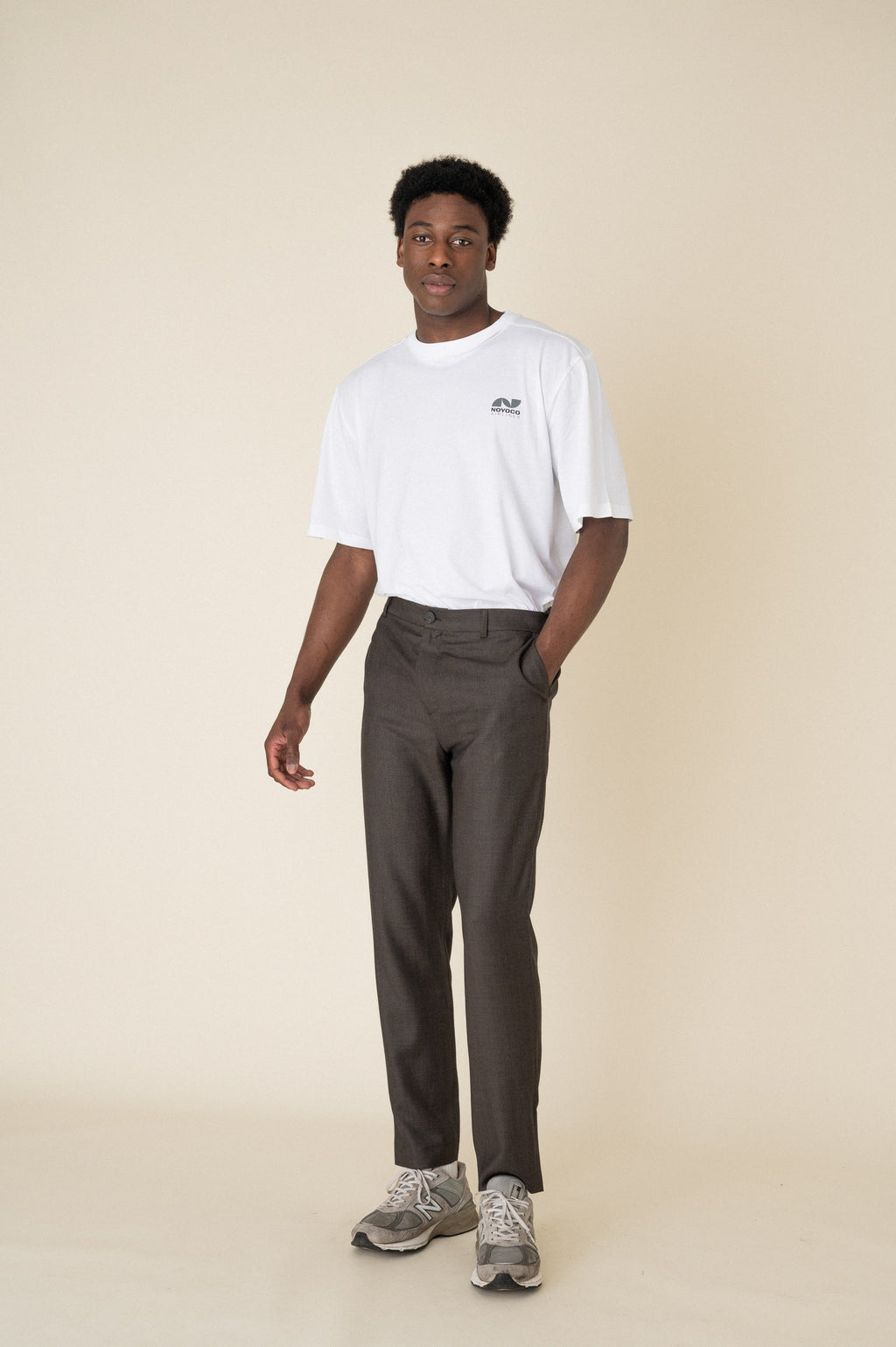 Pantalon Stockholm Brown Caviar