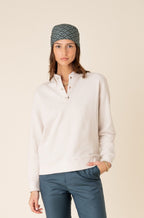 Sweatshirt Atlas Ecru