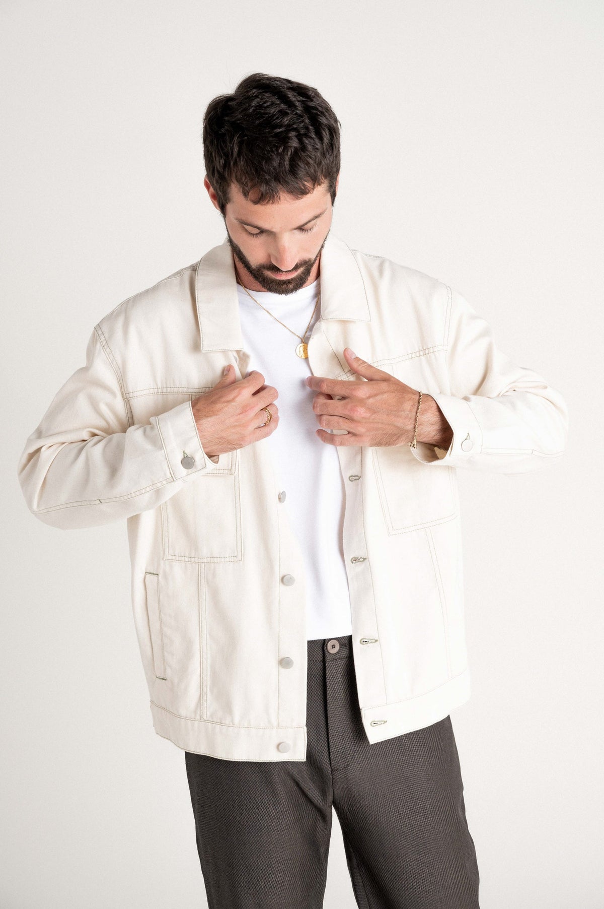 Veste Austin Ecru