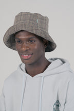 Bonnet Beige Checks
