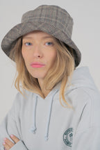 Bonnet Beige Checks