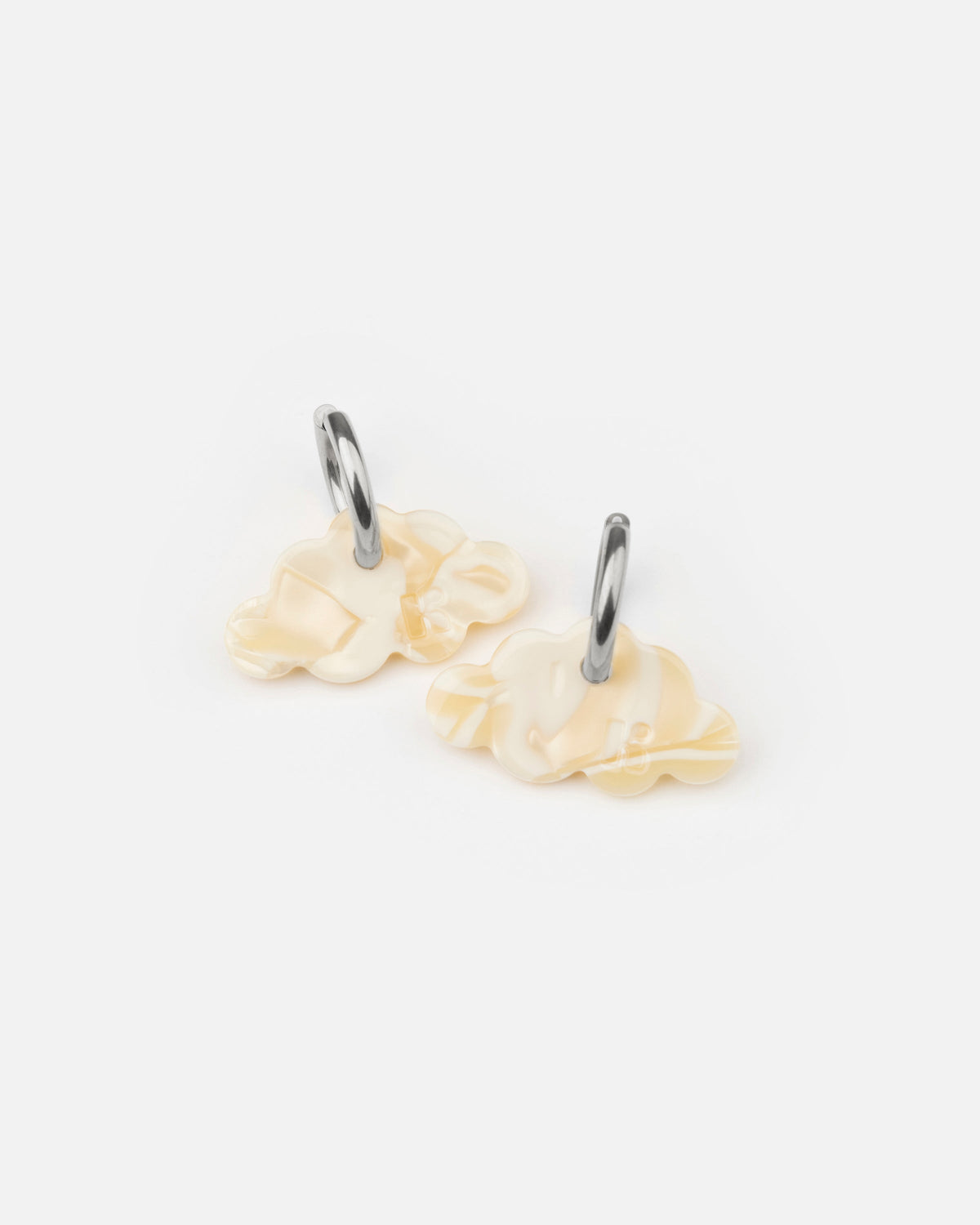 Boucles D'Oreilles Nuage - Nude