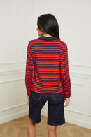 Polo Ml - Marine/Rouge