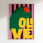 Kitchen - Affiche Olive Raye - Multi