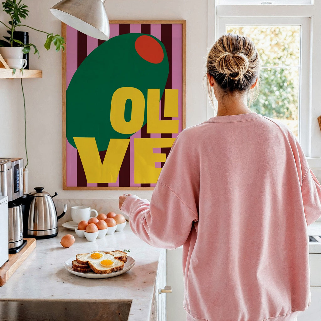 Kitchen - Affiche Olive Raye - Multi