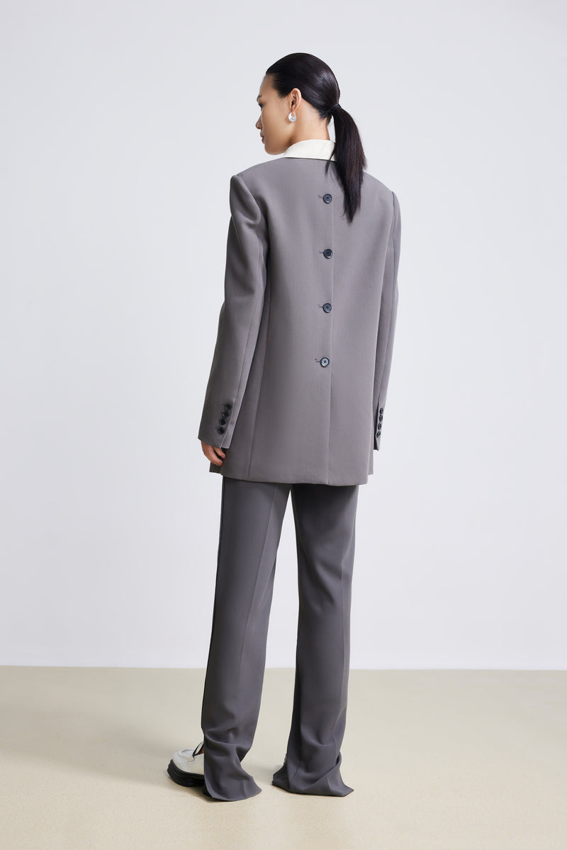 Lily - Blazer - Gris Anthracite Foncé