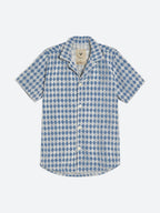 Chemise Navy Diamond Cuba Terry - Bleu