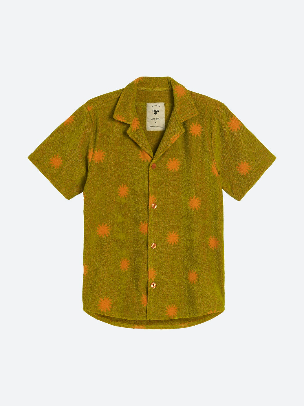 Chemise Sunny Forest Cuba Terry - Vert
