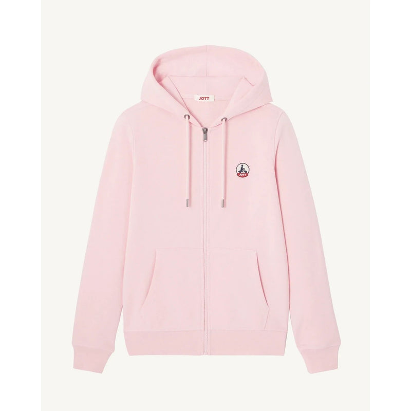 Sweat À Capuche Zip Oaxaca - Peach Pink - Mixte